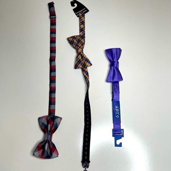 Set of 3 Bow Ties 1 BWT, 2 NWOT - Picture 6 of 7